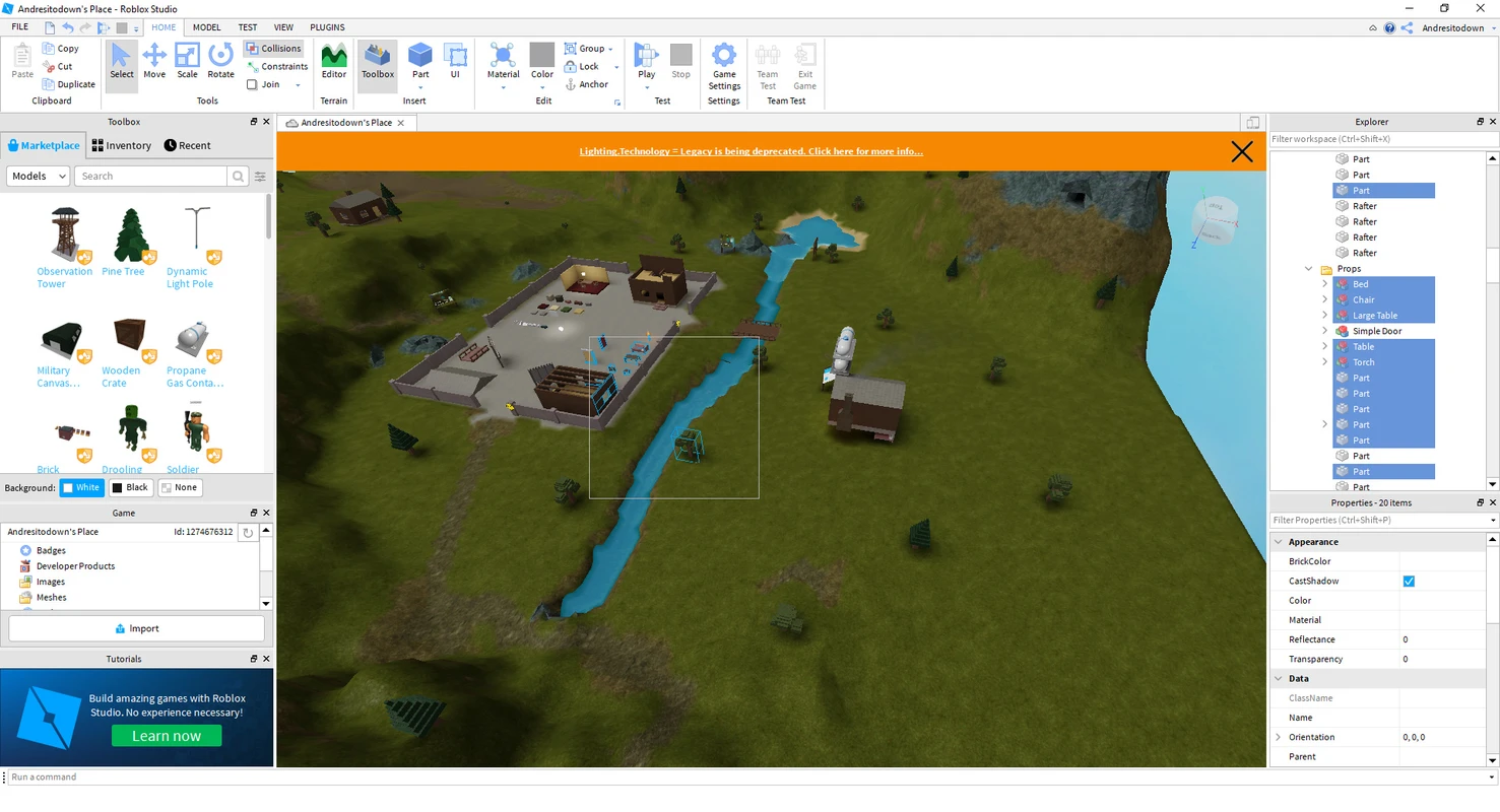 Script editor and Output panes open during an active debugging session.